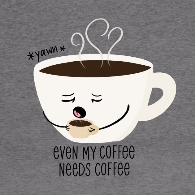 Even my coffee needs coffee by CraftyNinja